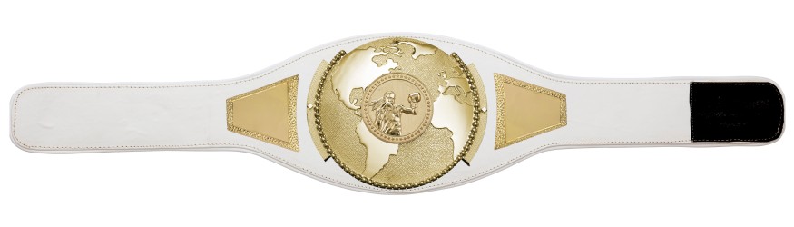 WOMEN'S BOXING CHAMPIONSHIP BELT PROGLOBE/G/FEMBOXG - AVAILABLE IN 6+ COLOURS